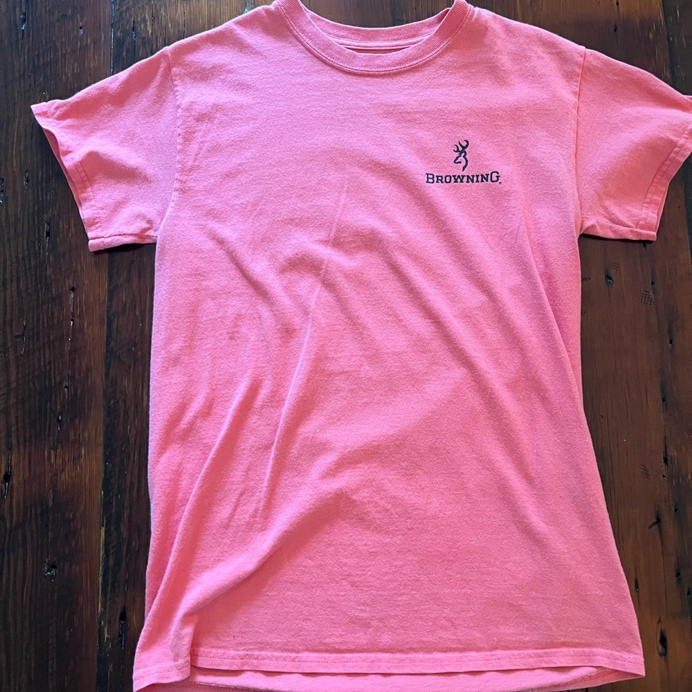 Browning Pink Short Sleeve Tee